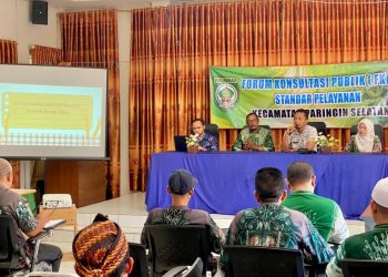Kecamatan Paringin Selatan Adakan Forum Konsultasi Publik untuk Evaluasi Pelayanan