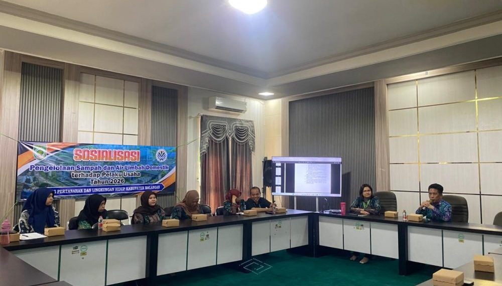 DPLH Balangan Adakan Sosialisasi Pengelolaan Sampah dan Limbah Domestik
