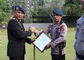 Penghargaan untuk 36 Personel Satbrimob Polda Gorontalo atas Pembangunan Jembatan Molalahu