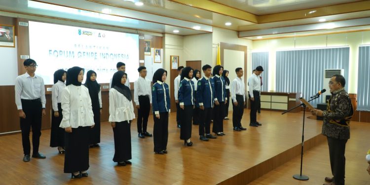 Bupati Hulu Sungai Utara Lantik Forum Genre, Dorong Pemuda Jadi Agen Perubahan