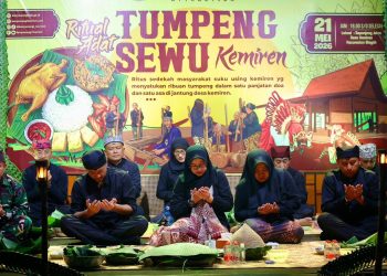 Tradisi Tumpeng Sewu di Kemiren Banyuwangi Menarik Minat Wisatawan
