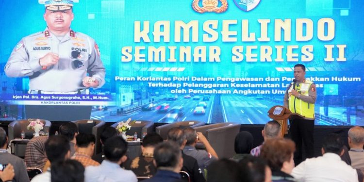 Kakorlantas Tekankan Pentingnya Keselamatan dalam Sistem Transportasi Logistik