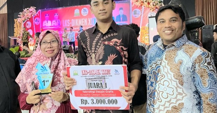 Rakha Ataulah Samil Raih Juara LKS Aceh 2026, Siap Berlaga di Tingkat Nasional