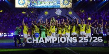 Cristiano Ronaldo Raih Gelar Liga Arab Saudi Bersama Al Nassr
