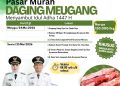 Pemko Banda Aceh Adakan Pasar Murah Daging Meugang Menyambut Iduladha