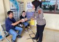 Ditlantas Polda Jambi Gelar Jumat Berkah dengan Bagikan Makanan Gratis di Samsat Kota Jambi