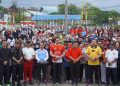 Pemkab Kapuas Hulu Adakan GERMAS dan Jumat Bersih Sambut HUT Putussibau