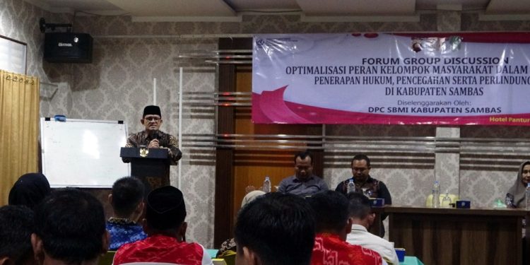 Pemkab Sambas Dorong Pembentukan Desa Tangguh untuk Perlindungan Pekerja Migran
