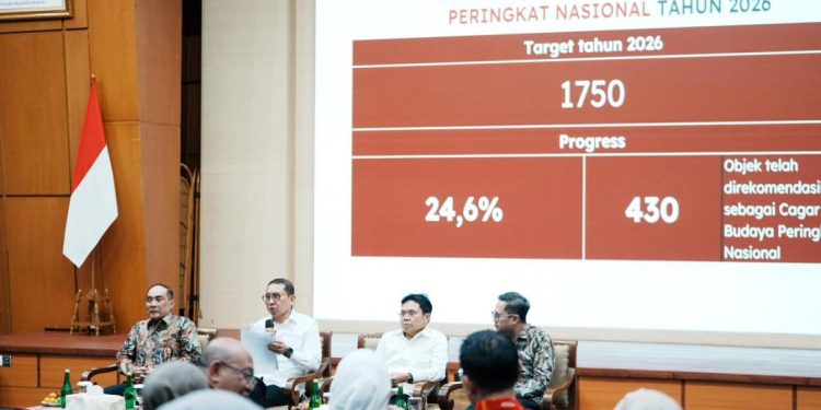 Kementerian Kebudayaan Tetapkan 430 Cagar Budaya Nasional Baru