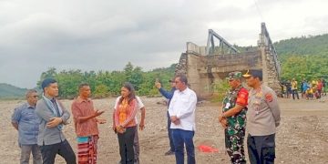 Wakil Presiden RI dan Kapolda NTT Tinjau Infrastruktur di Amfoang