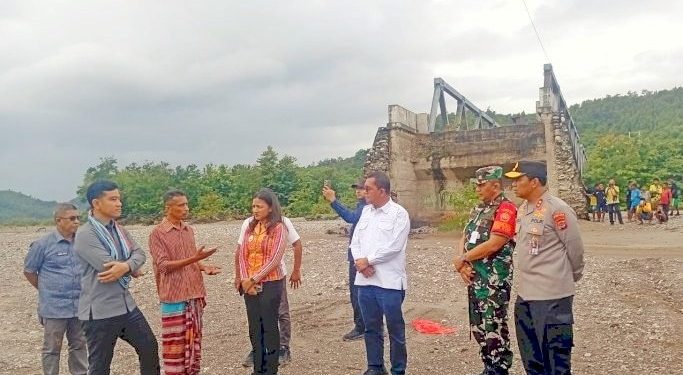 Wakil Presiden RI dan Kapolda NTT Tinjau Infrastruktur di Amfoang