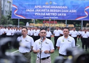 Polda Metro Jaya Inisiasi Gerakan Kebersihan Lingkungan di Jakarta
