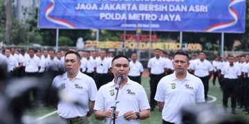 Polda Metro Jaya Inisiasi Gerakan Kebersihan Lingkungan di Jakarta