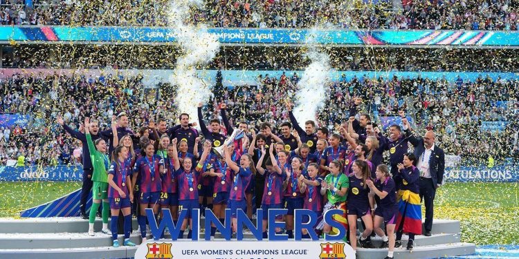 Barcelona Raih Gelar Liga Champions Wanita 2026 Setelah Kalahkan Lyon 4-0