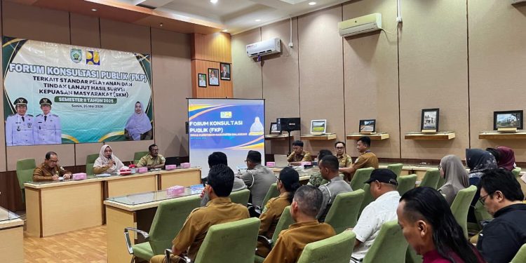 PUPRPERKIM Balangan Adakan Forum Konsultasi Publik untuk Tingkatkan Pelayanan