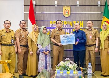 Bantuan CSR PT Air Minum Intan Banjar Berikan Harapan Baru untuk Hamdiah