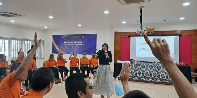 Rutan Surabaya dan Plato Foundation Adakan Psikoedukasi untuk WBP Kasus “Siwalan Party”