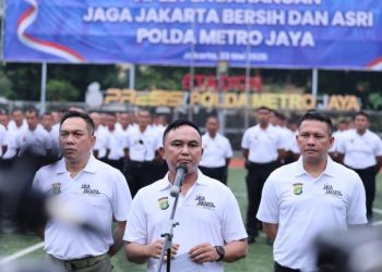 Polda Metro Jaya Luncurkan Gerakan Kebersihan di Jakarta