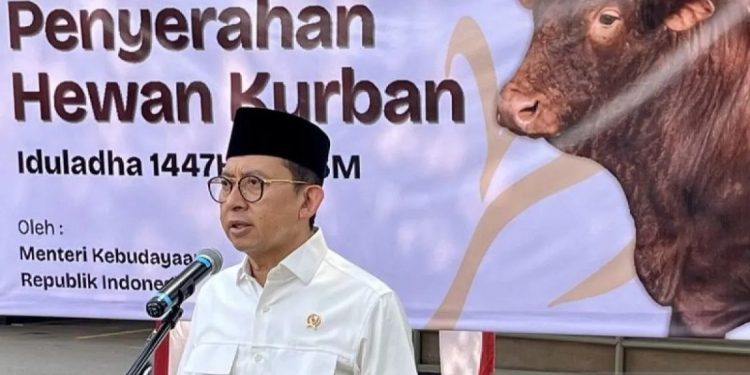 Menbud Fadli Zon: Iduladha Memperkuat Nilai Sosial dan Budaya