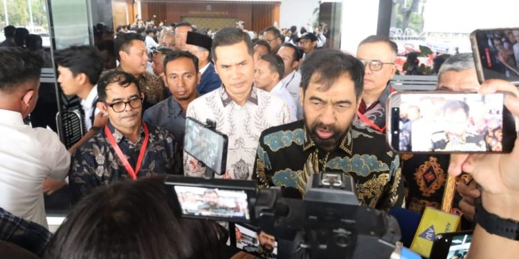 Muzakir Manaf Memohon Dukungan DPR untuk Pemulihan Pascabencana di Aceh