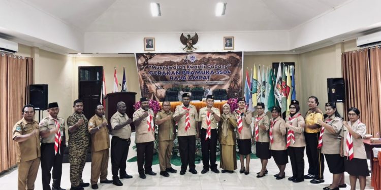 Bupati Raja Ampat Dorong Pramuka Jangkau Pulau Terpencil