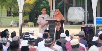 Bupati Siak Distribusikan Hewan Kurban di Kampung Mandiangin