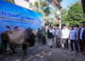 Menteri ATR/BPN Nusron Wahid Serahkan Hewan Kurban di Ponpes Darunnajah