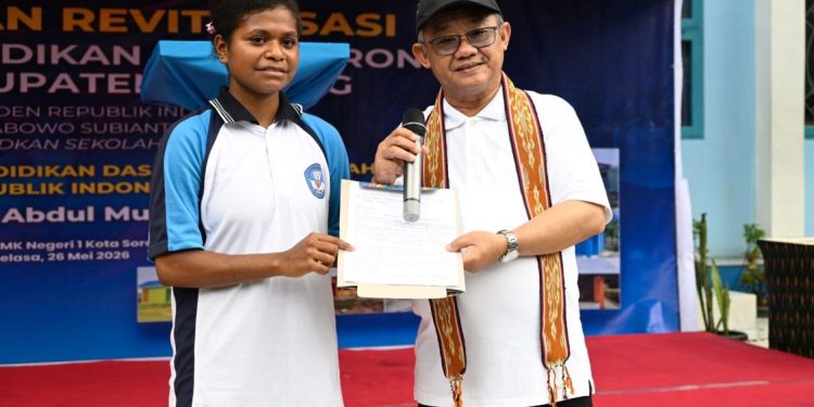 Peningkatan Fasilitas Sekolah di Papua Dorong Semangat Belajar Siswa
