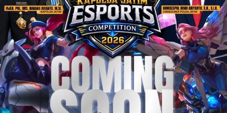 Polda Jawa Timur Adakan Turnamen Esport Sambut Hari Bhayangkara ke-80