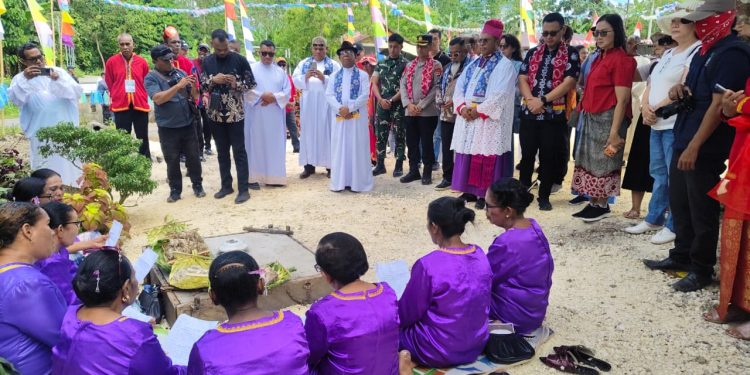 Pemkab Maluku Tenggara Dukung Pembangunan Gereja di Semawi