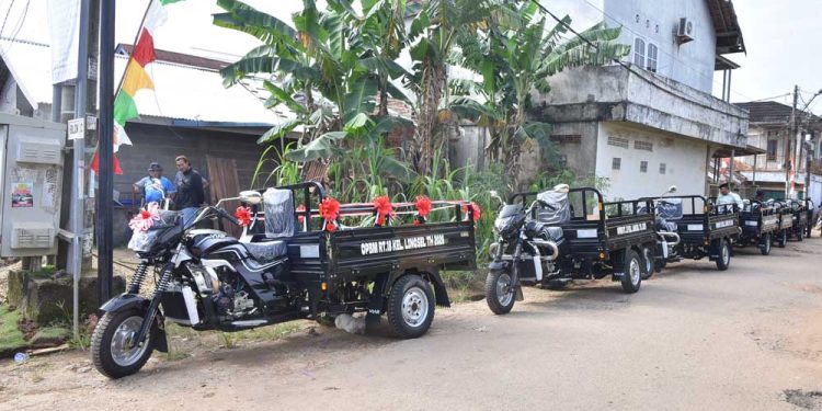 Pemkot Jambi Luncurkan 18 Bentor Sampah untuk Atasi TPS Liar