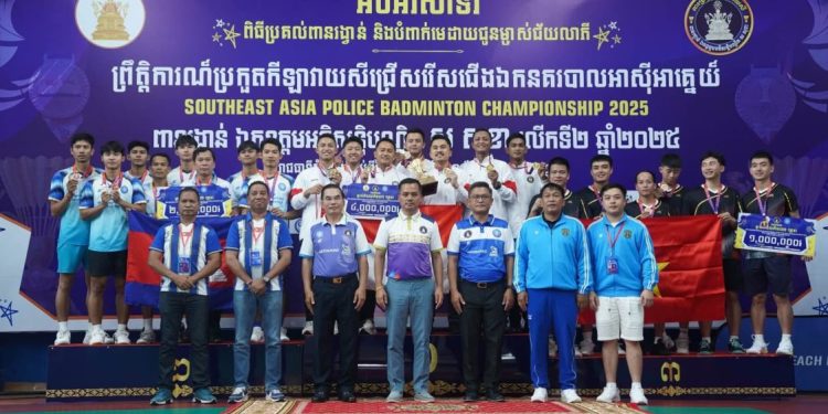 Tim Bulutangkis Polri Sabet 4 Emas dan 2 Perak di Kejuaraan SEA Police 2026