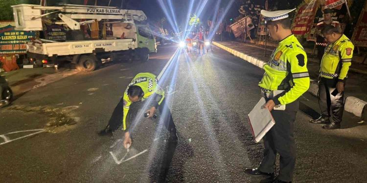 Kecelakaan di Depan DPRD Sleman, Penumpang Motor Lansia Meninggal Dunia