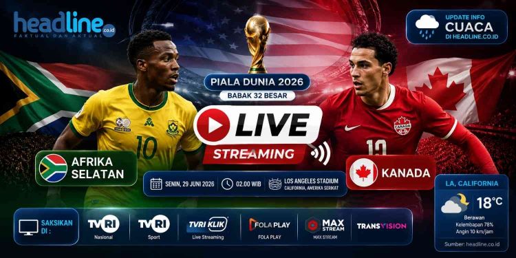 Afrika Selatan vs Kanada, Siapa Melaju ke 16 Besar Ini Prediksi dan Fakta Menariknya