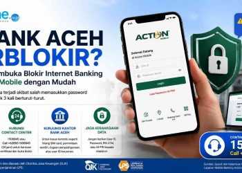 Bank Aceh Terblokir