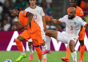 Belanda vs Maroko Babak Pertama Penuh Benturan, Tak Ada Gol Hingga Jeda