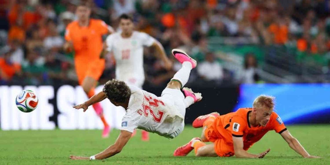 Belanda vs Maroko Masih Buntu! Verbruggen Jadi Tembok Kokoh Oranje di Piala Dunia 2026
