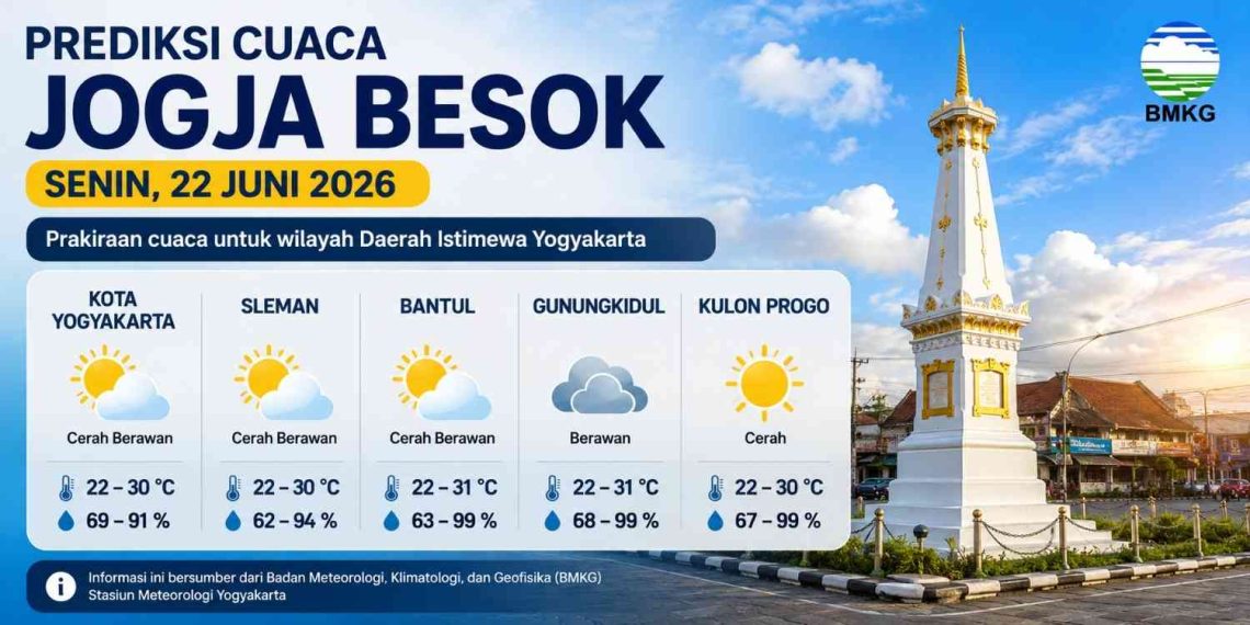 Besok Cuaca Jogja Panas Atau Hujan