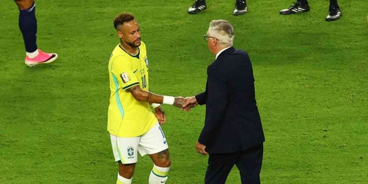 Carlo Ancelotti Ungkap Alasan Mainkan Neymar Saat Brasil Bungkam Skotlandia 3-0