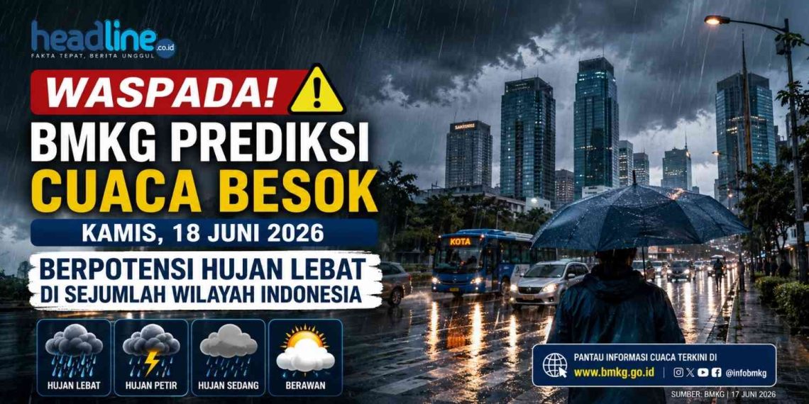 Cuaca Besok Hujan atau Panas Ini Prakiraan BMKG untuk Jakarta, Jogja, Surabaya dan Kota Besar Lainnya