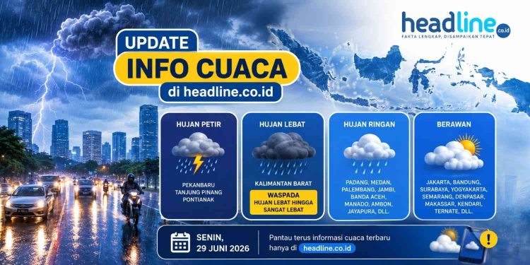 Cuaca Besok Siang hingga Malam Berpotensi Berubah, BMKG Imbau Warga Pantau Informasi Terbaru