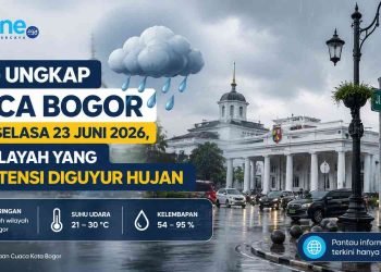 Cuaca Bogor Besok Hujan atau Cerah Ini Prediksi BMKG untuk Selasa 23 Juni 2026