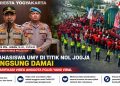 Demo Mahasiswa UMY di Titik Nol Yogyakarta berlangsung damai, Polda DIY klarifikasi video anggota polisi yang viral saat aksi