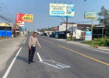 Detik-Detik Kecelakaan Maut di Sedayu, Lansia Tak Selamat Saat Menyeberang