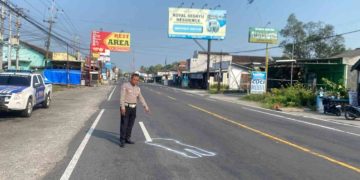 Detik-Detik Kecelakaan Maut di Sedayu, Lansia Tak Selamat Saat Menyeberang