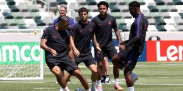 Duel Amerika Serikat vs Paraguay