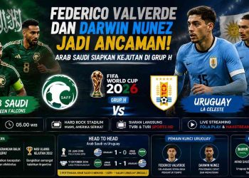 Georgios Donis vs Marcelo Bielsa Adu Strategi di Laga Arab Saudi vs Uruguay Piala Dunia 2026