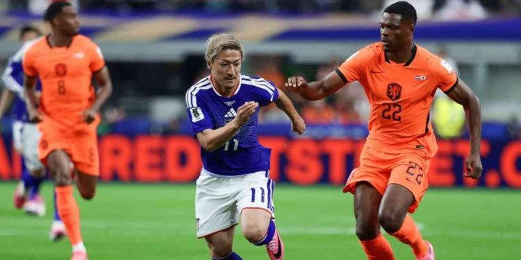 Hasil Belanda Vs Jepang 2-2