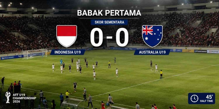 Hasil Semifinal Piala AFF U-19 Indonesia vs Australia