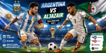 Head to Head Argentina vs Aljazair Messi Pernah Bikin Dua Gol, Akankah Terulang di Piala Dunia 2026